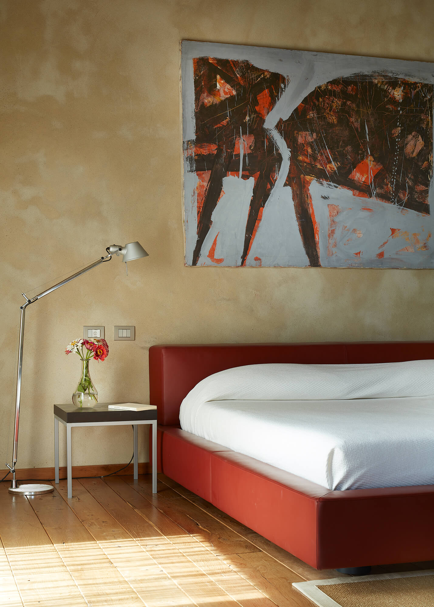 Guesthouse bedroom Villa di Geggiano